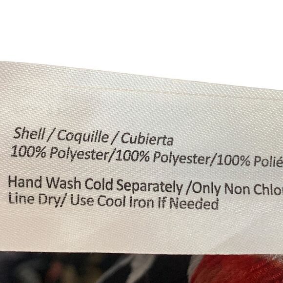 Band of Gypsies Black Sheer Red Floral Kimono Duster Swim Cover Up Short Sleeve - Picture 11 of 12